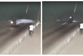 Трюк ценою в жизнь: байкер попытался перелететь через разводной мост