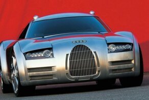 Audi Rosemeyer – ретро-футуристичный концепт с двигателем, как у Bugatti Veyron