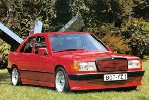 Mercedes-Benz 190E от Brabus, который можно было взять в прокате