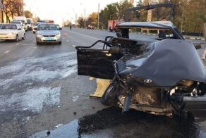 Авария дня. В центре Ульяновска погиб водитель «четырнадцатой»