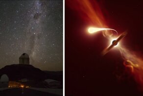 Смерть в результате «спагеттификации»: ученые показали, как черная дыра поглощает звезду