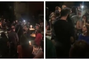 Антимасочницу пришлось выводить из театра с помощью полиции