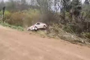 Эпичное дтп на ралли в Ижевске