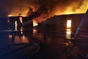 Очередной жуткий пожар ликвидировали в Воронеже
