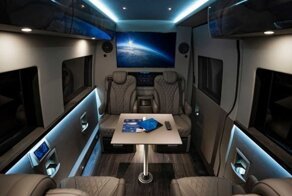 Потрясающий мобильный VIP-офис для успешных бизнесменов