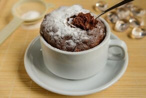 Рецепт быстрого приготовления вкусного кекса в микроволновке за 5 минут