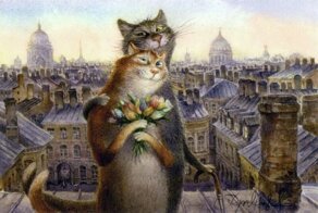 Питерские котики Владимира Румянцева