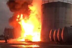 На нефтебазе в Дагестане произошел взрыв