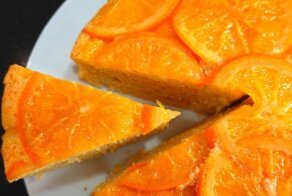 Ароматный апельсиновый пирог. Сладкая выпечка к чаю
