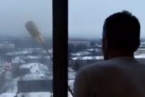 Попытка запустить фейерверк из окна