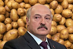 Лукашенко отдал половину своего урожая картошки бойцам ОМОНа