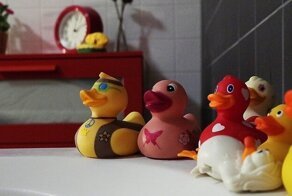 Как выглядят игрушки для ванны изнутри
