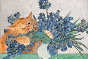 Если добавить толстого котеньку в любую классическую картину, то она только выиграет от этого