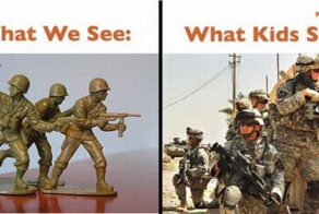 Как видят мир дети и взрослые (13 фото)