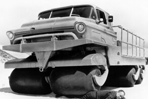 Albee Rolligon Transporter — вездеход с катками сверхнизкого давления