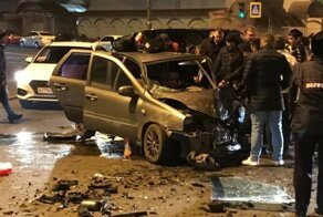 Авария дня. ДТП с каршерингом в Санкт-Петербурге
