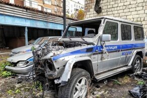 В Москве нашли списанный милицейский «Гелендеваген»