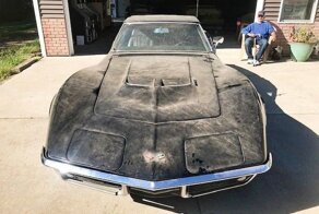 Как один случайный телефонный звонок, спас редкий Chevrolet Corvette