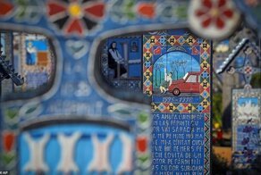 "Веселое кладбище" в румынской деревне Сапанта