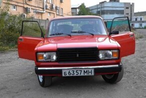 Новенький ВАЗ-2107, произведенный еще в советском союзе, с очень интересной историей