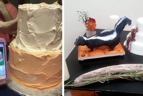 40 забавных, а чаще попросту неудачных свадебных тортов