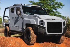 SVI Max 3 — компания из ЮАР превратила культовый Toyota Land Cruiser в броневик
