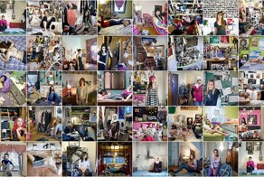 Девушки и их комнаты (79 фото)