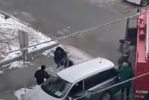 МЧСник избил пенсионера из-за бешеной тётки