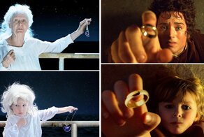 Отец с дочерью повторяют культовые сцены из фильмов и сериалов