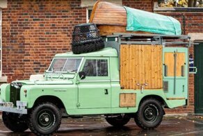 Еда на колесах: переоборудованный Land Rover знаменитого шеф-повара уйдет с молотка