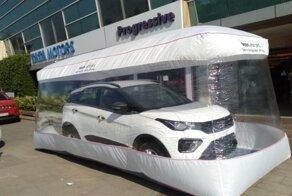 Пузырь безопасности: индусы из Tata Motors продают продезинфицированные автомобили