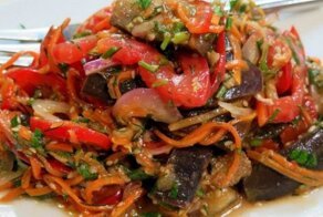 Баклажаны по-корейски на зиму