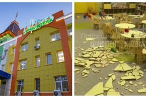 Шесть дней простоял новый детский сад и начал разрушаться