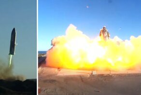 Ракета Starship компании Илона Маска взорвалась при посадке