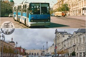 Фотосравнения Москва 90-е. 2 часть