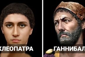 С  помощью современных технологий удалость восстановить внешность знаменитых людей древности