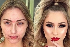 Как женщины обманывают мужчин с помощью макияжа