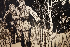 Пулеметчик Михась Сильницкий