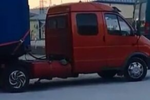 ГАЗель на стероидах, которая таскает огромные контейнеры