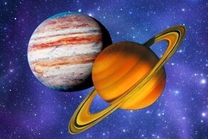 Россияне увидят великое соединение Юпитера и Сатурна