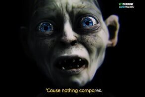 Голлум с глазами печального котика спел в музыкальном клипе