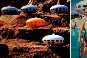 Дома-тарелки, такое строили финны в 1960-х