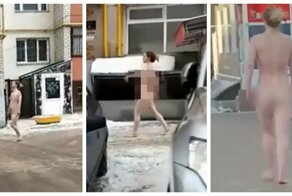 Полицейские оперативно нашли, согрели и одели горрощинскую блуждающую голую девушку