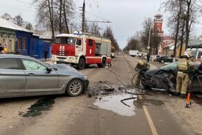 Авария дня. Лихой водитель устроил серьезное ДТП в Коврове