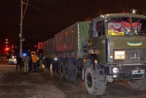 Военный грузовик переехал женщину несколько раз