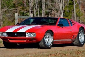 De Tomaso Mangusta Shelby Mk V Prototype 1969 года  — преемник Ford GT40, выпущенный в единственном экземпляре