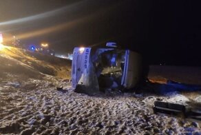 Авария дня. Водитель пассажирского автобуса уснул за рулем в Рязанской области