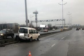 Авария дня. Вот это разворот!