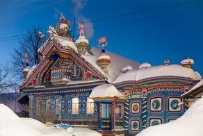 Необычный дом, построенный русским кузнецом