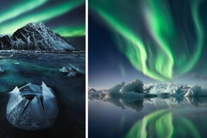 25 победителей конкурса фотографий северного сияния